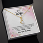 Alluring Beauty Necklace:To My Wife Love Your Husband