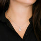Alluring Beauty Necklace:Mom to Be Love , Your Husband