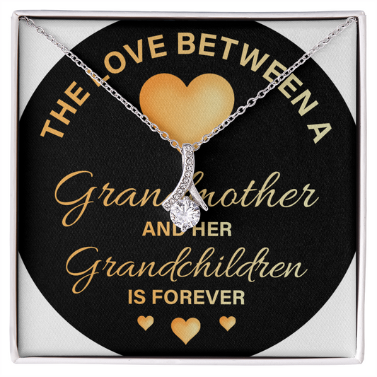 Alluring Beauty Necklace:The Love Between A Grandmother and  Grandchildren