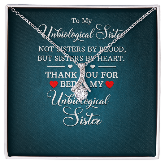 Alluring Beauty Necklace:To My Unbiological Sister