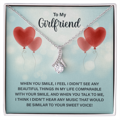 Alluring Beauty Necklace:To My Girlfriend