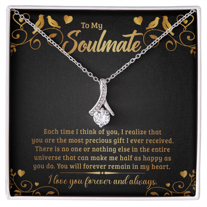 Alluring Beauty Necklace : I Love You Forever and Always