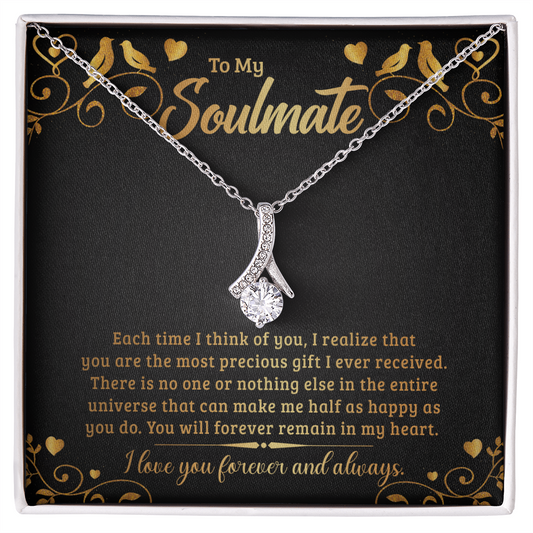 Alluring Beauty Necklace : I Love You Forever and Always