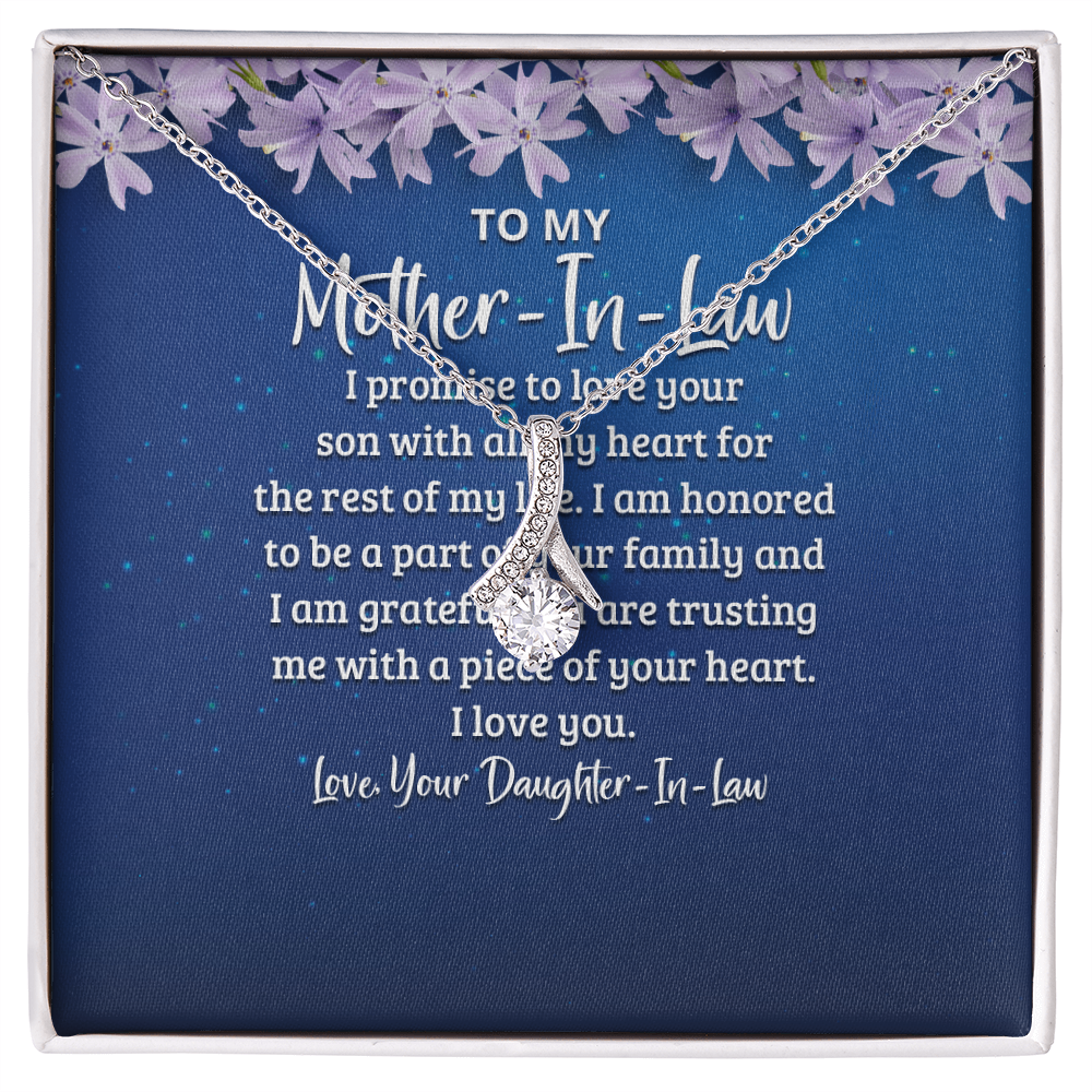 Alluring Beauty Necklace:To My Mother -In-Law