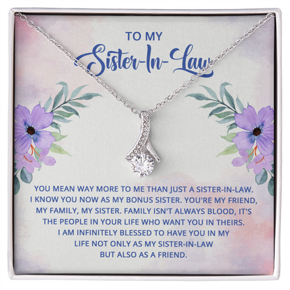 Alluring Beauty Necklace: To My Sister -In-Law