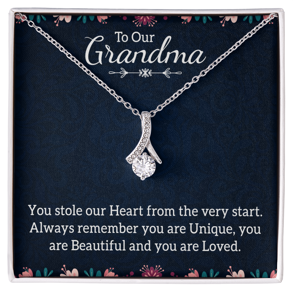 Alluring Beauty Necklace: To Our Grandma