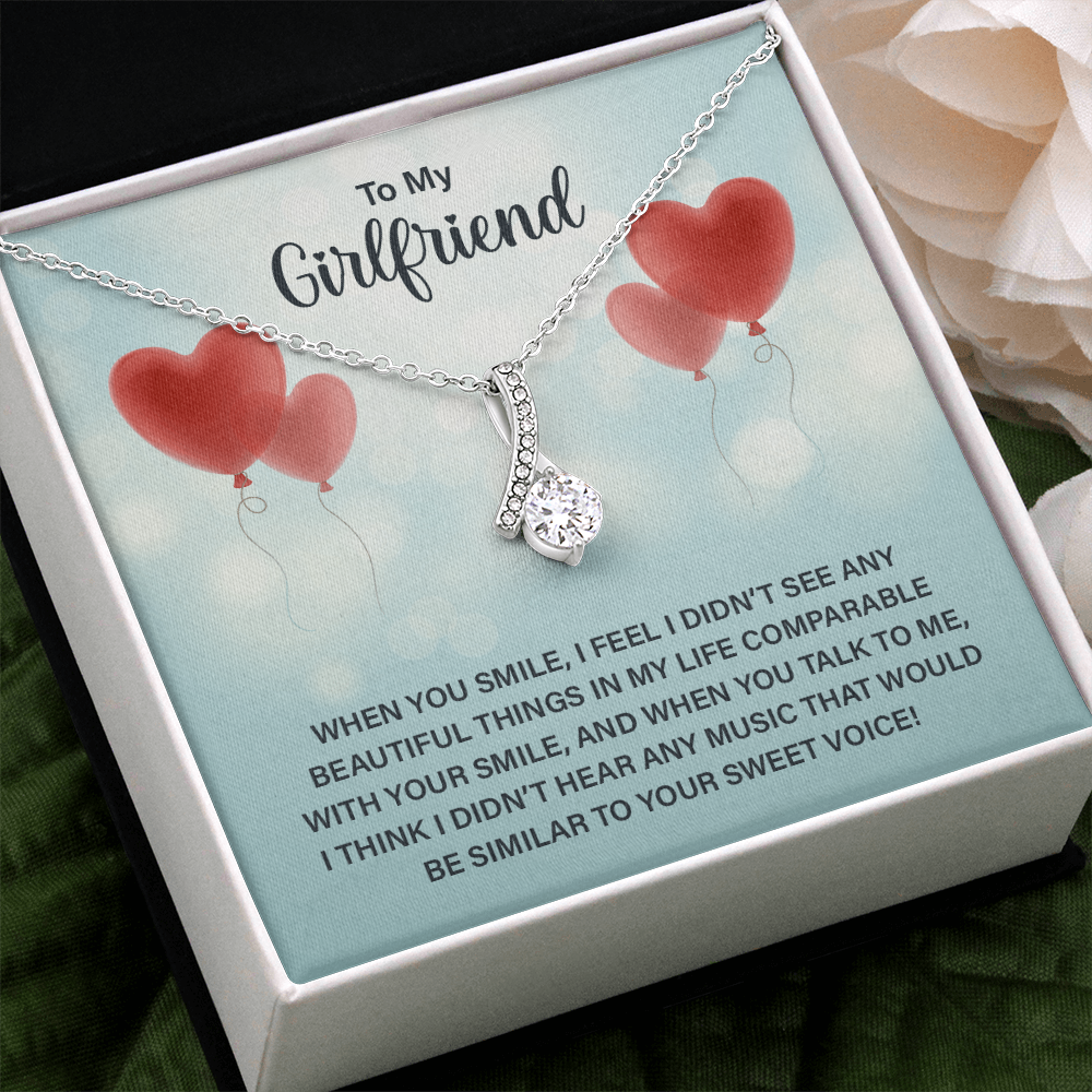Alluring Beauty Necklace:To My Girlfriend