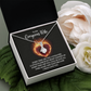 Alluring Beauty Necklace:To My Gorgeous Wife I Truly Love You