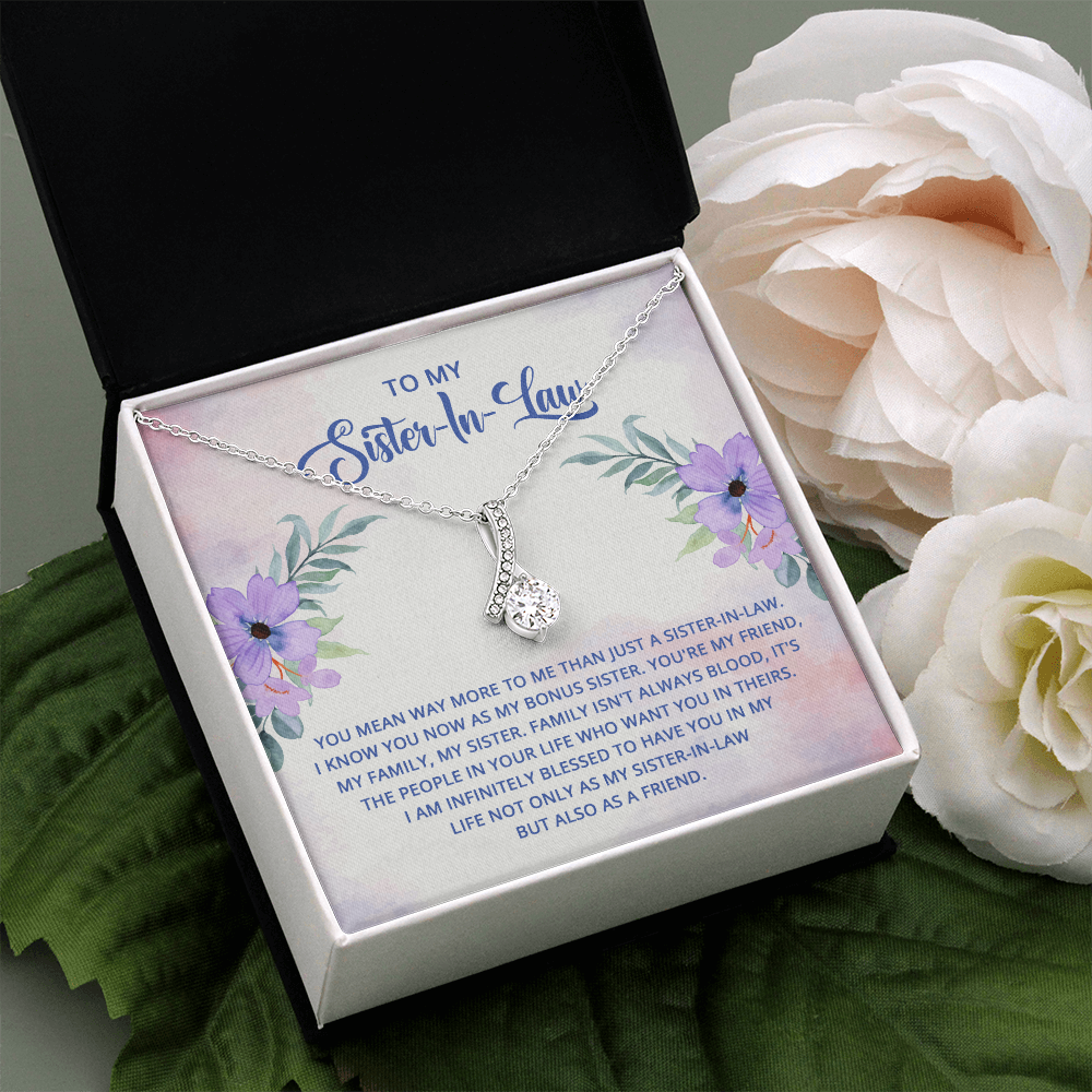 Alluring Beauty Necklace: To My Sister -In-Law
