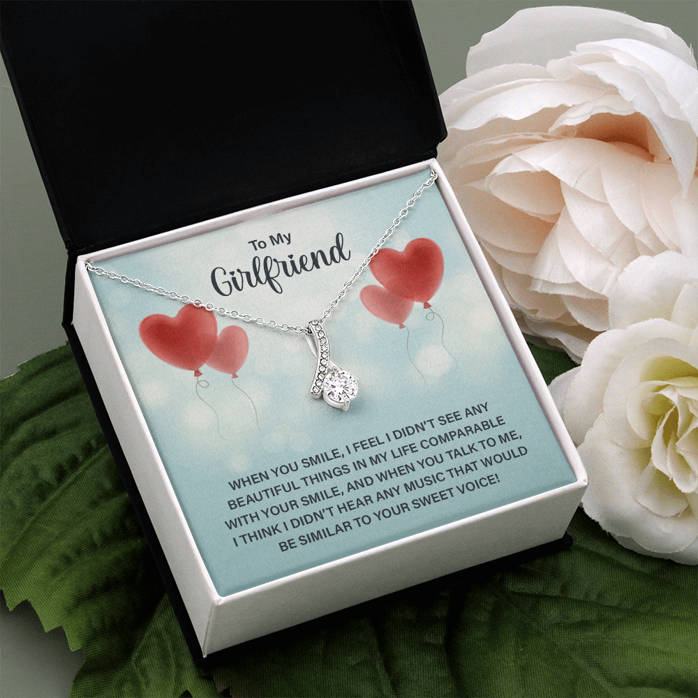 Alluring Beauty Necklace:To My Girlfriend