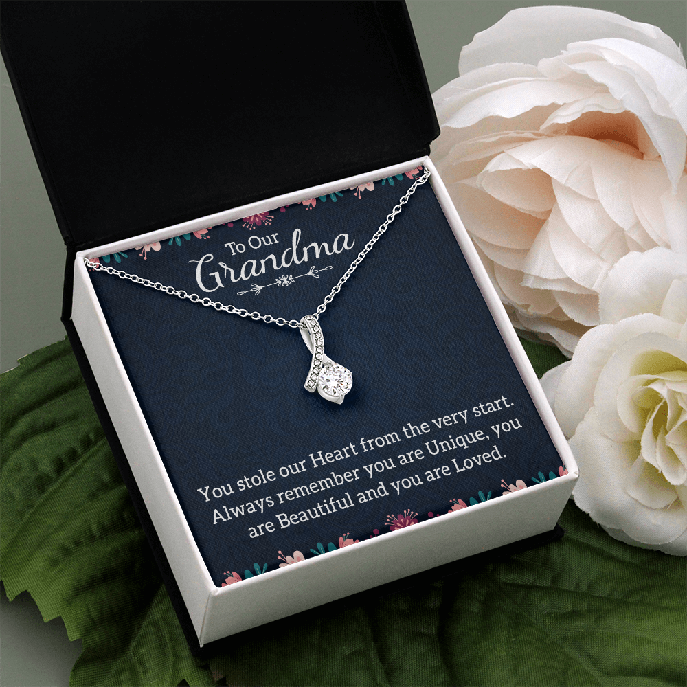 Alluring Beauty Necklace: To Our Grandma