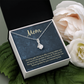 Alluring Beauty Necklace: Mom Unwavering Love