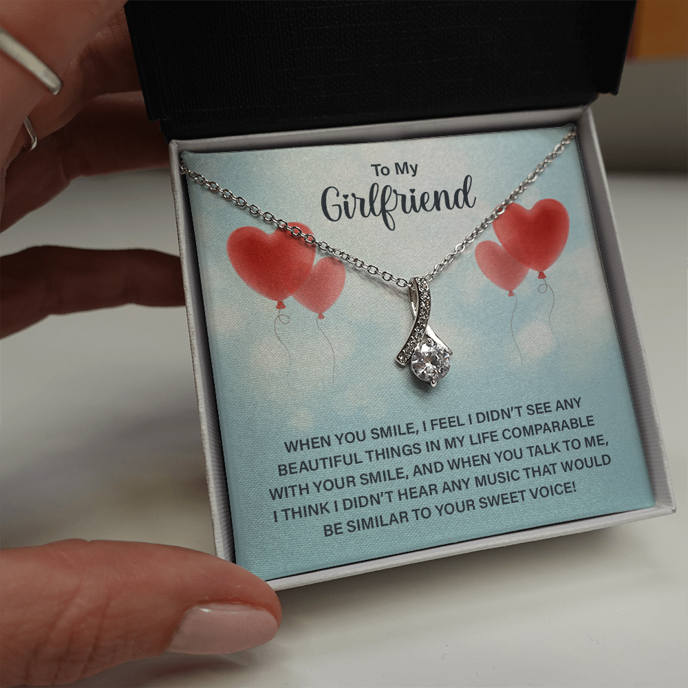 Alluring Beauty Necklace:To My Girlfriend