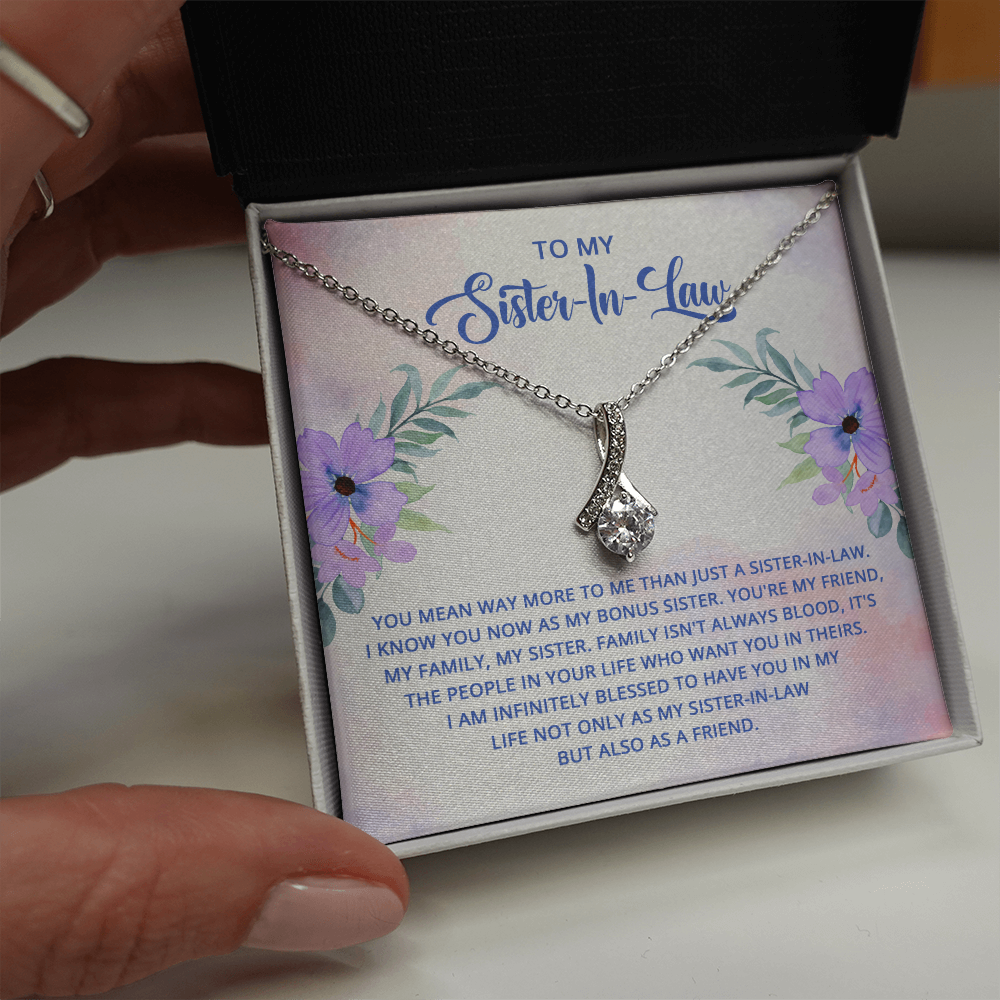 Alluring Beauty Necklace: To My Sister -In-Law