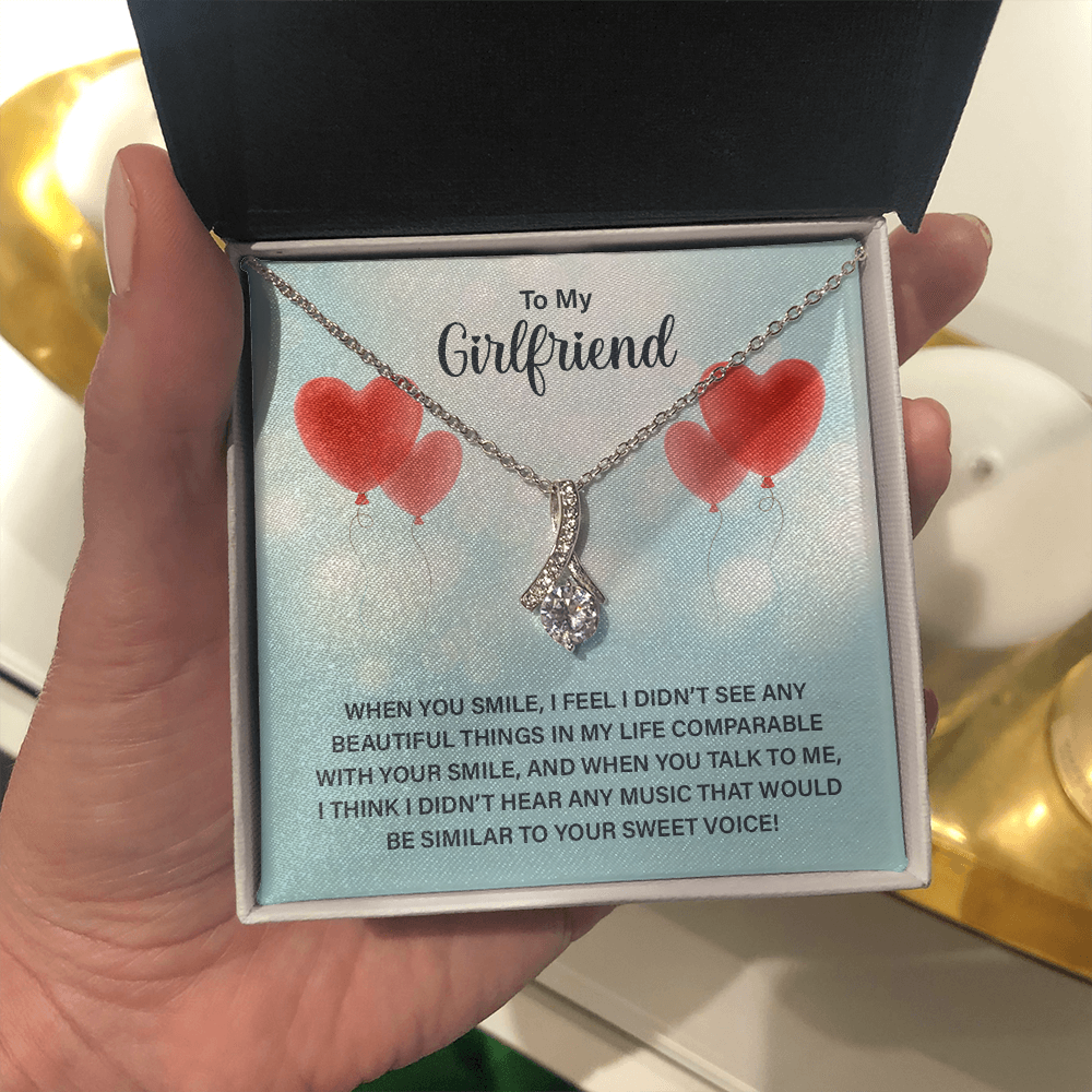 Alluring Beauty Necklace:To My Girlfriend