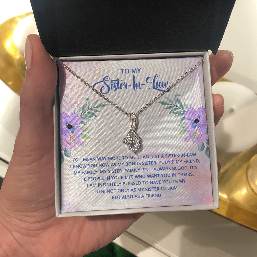 Alluring Beauty Necklace: To My Sister -In-Law