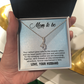 Alluring Beauty Necklace:Mom to Be Love , Your Husband