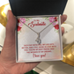 Alluring Beauty Necklace:To My Soulmate Each Day With You
