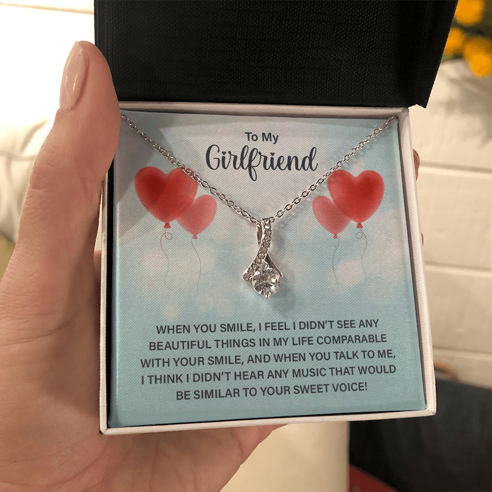 Alluring Beauty Necklace:To My Girlfriend