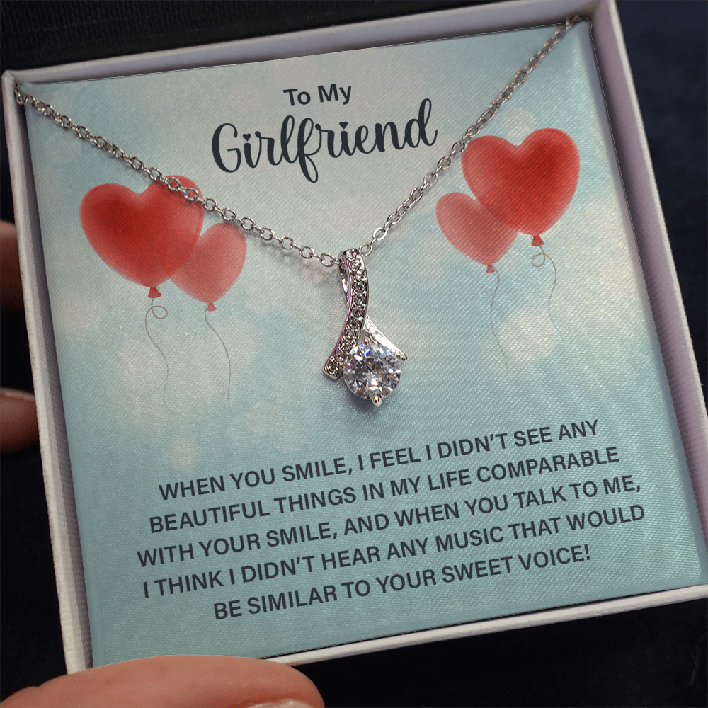 Alluring Beauty Necklace:To My Girlfriend