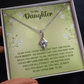 Alluring Beauty Necklace : To My Daughter My Little Girl