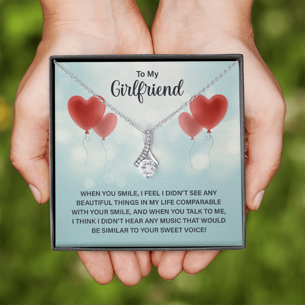 Alluring Beauty Necklace:To My Girlfriend