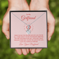 Alluring Beauty Necklace :To My Girlfriend You're All I Think About