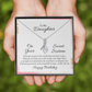 Alluring Beauty Necklace :To My Daughter Happy Birthday Sweet 16