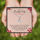 Alluring Beauty Necklace:To My Beautiful Wife