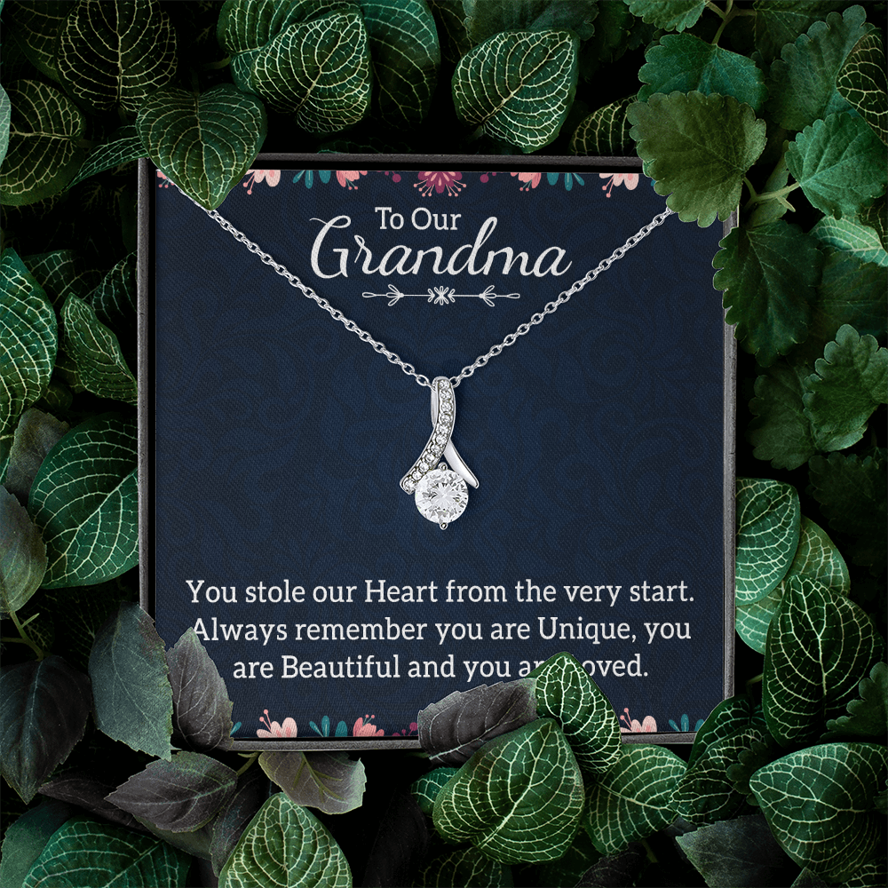 Alluring Beauty Necklace: To Our Grandma