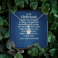 Alluring Beauty Necklace: To My Girlfriend Love Your Boyfriend