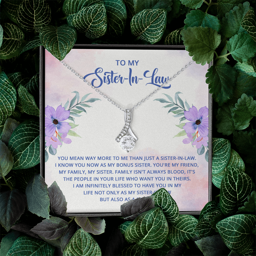 Alluring Beauty Necklace: To My Sister -In-Law