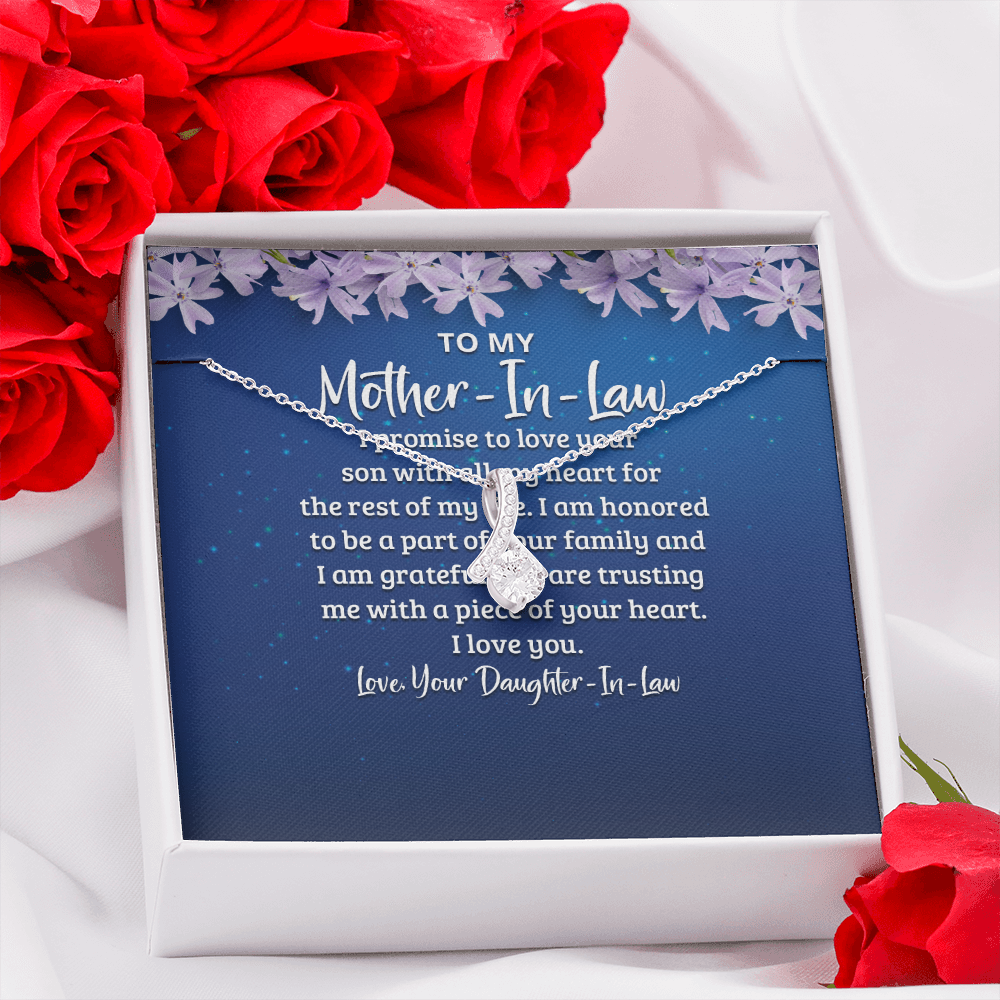 Alluring Beauty Necklace:To My Mother -In-Law