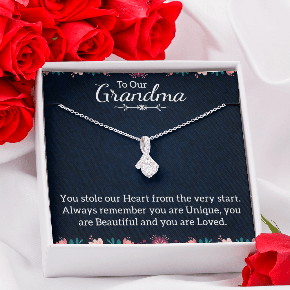 Alluring Beauty Necklace: To Our Grandma