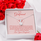 Alluring Beauty Necklace :To My Girlfriend You're All I Think About