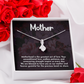 Alluring Beauty Necklace: Motherhood Is The Greatest Act Of love