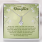 Alluring Beauty Necklace : To My Daughter My Little Girl
