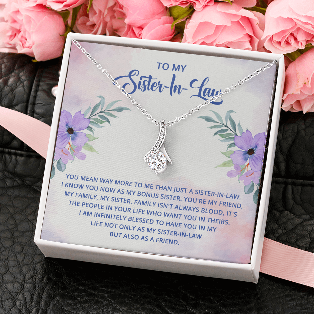 Alluring Beauty Necklace: To My Sister -In-Law