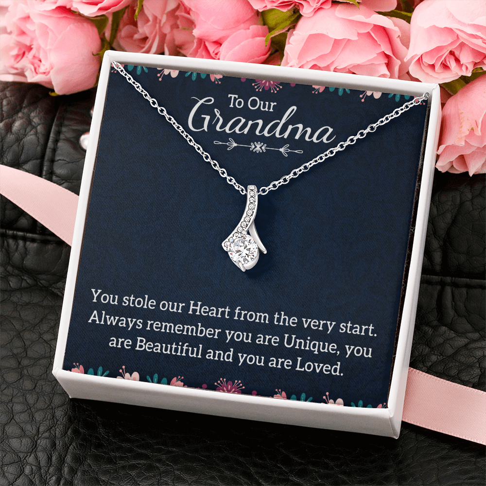 Alluring Beauty Necklace: To Our Grandma