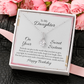 Alluring Beauty Necklace :To My Daughter Happy Birthday Sweet 16