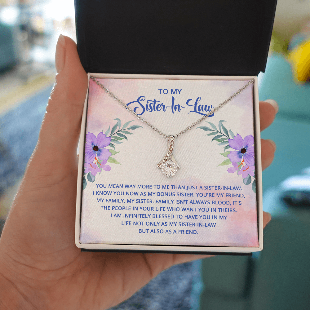 Alluring Beauty Necklace: To My Sister -In-Law