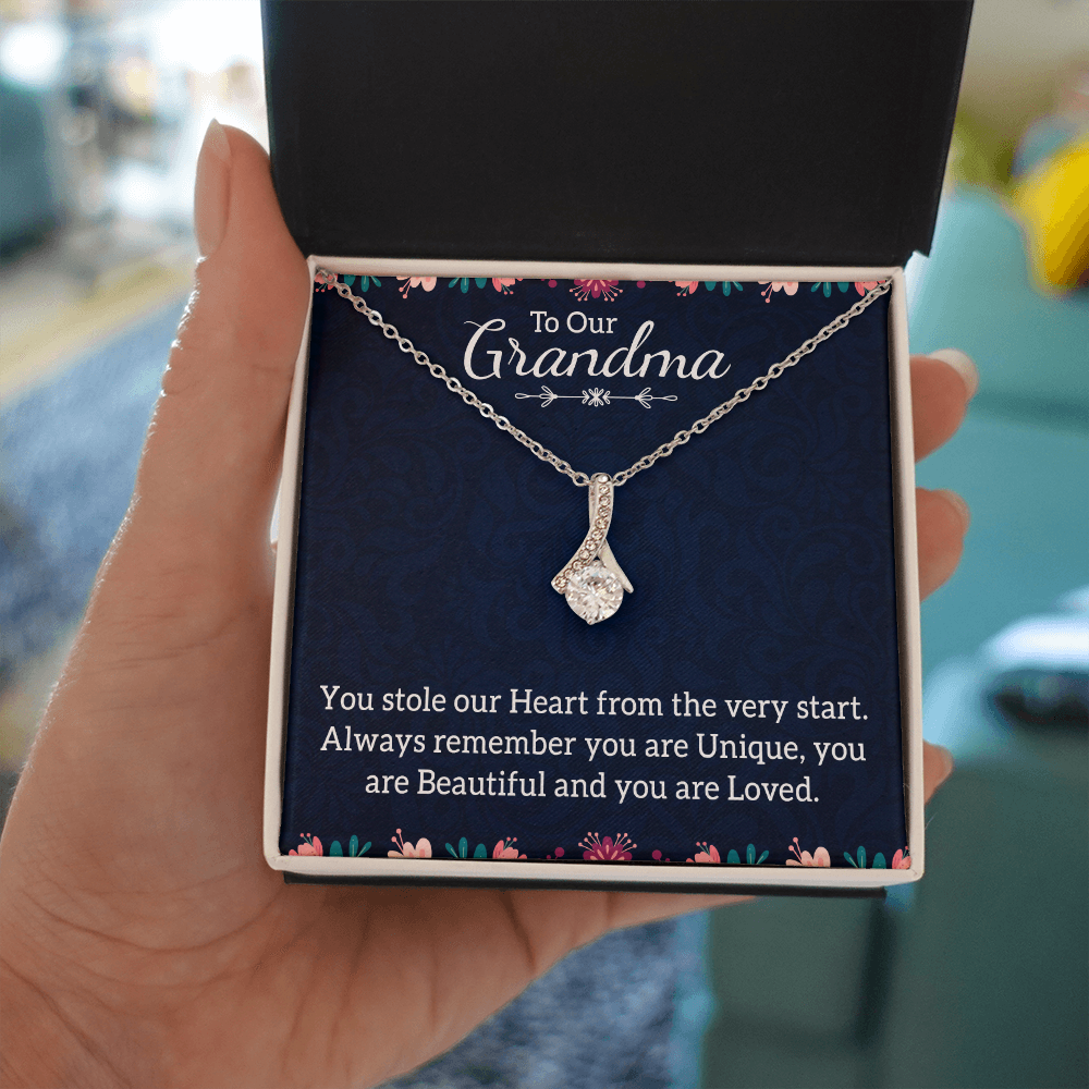 Alluring Beauty Necklace: To Our Grandma