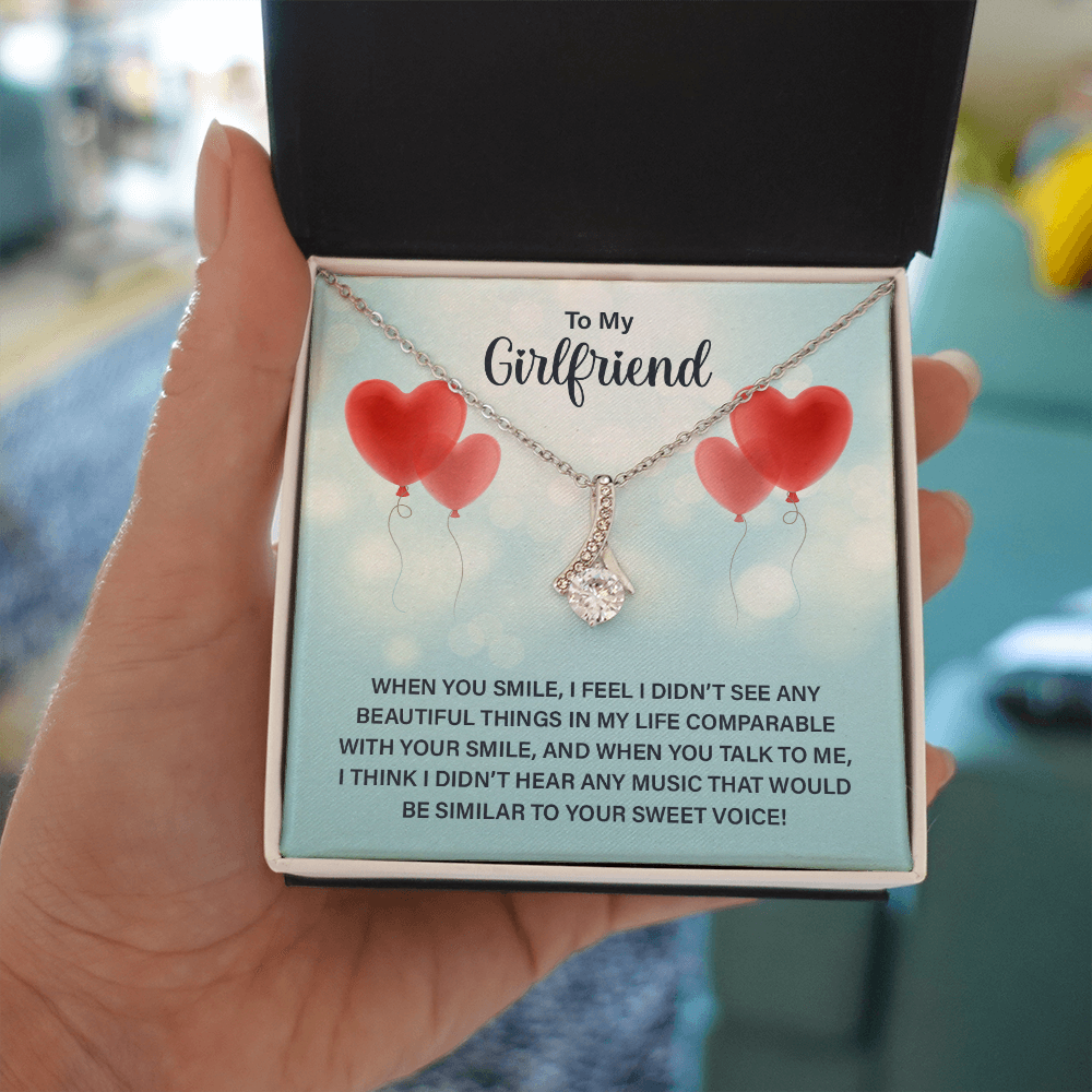 Alluring Beauty Necklace:To My Girlfriend