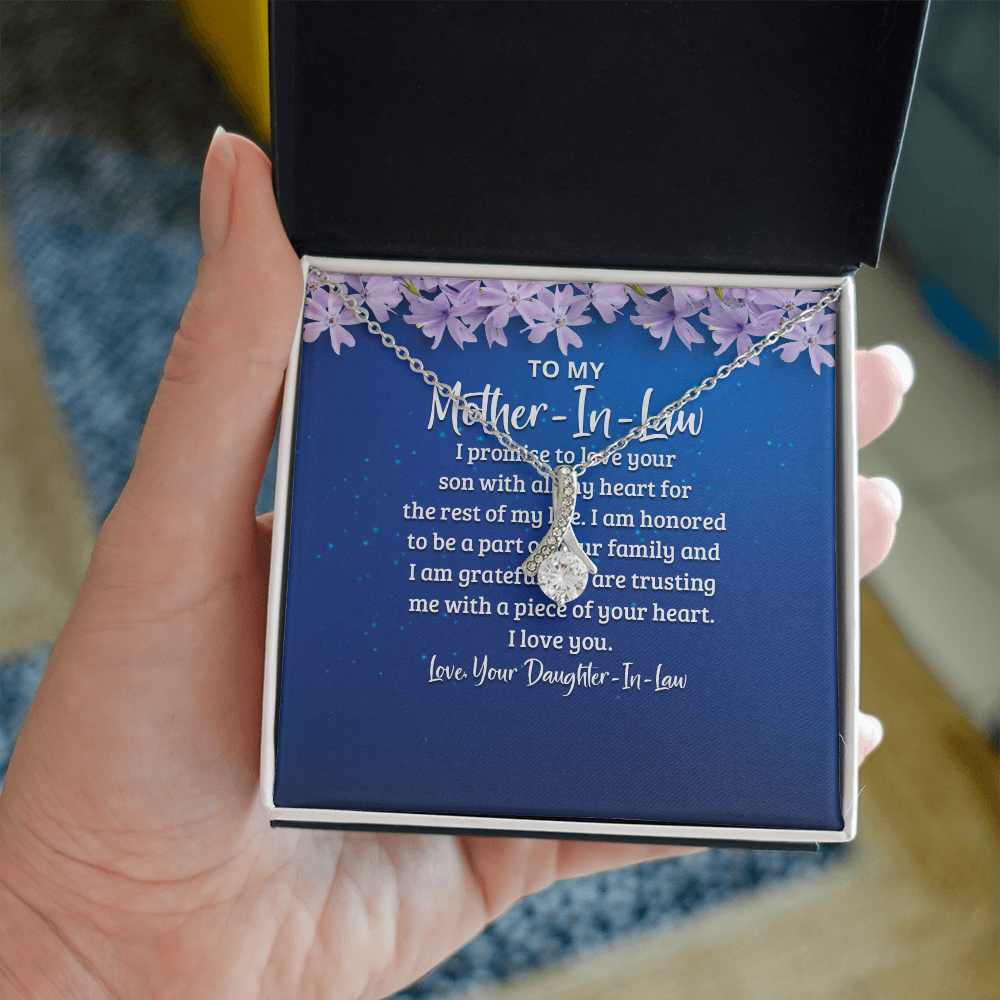Alluring Beauty Necklace:To My Mother -In-Law