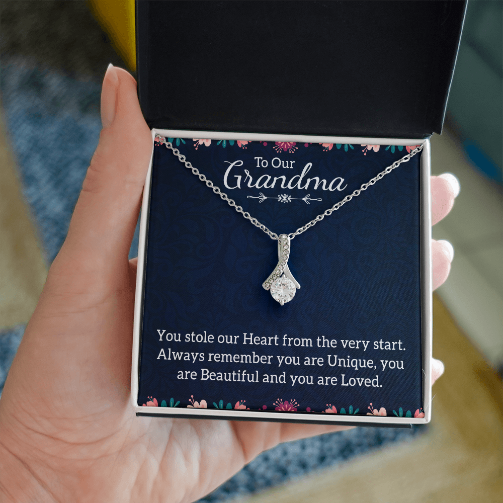 Alluring Beauty Necklace: To Our Grandma