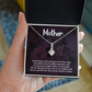 Alluring Beauty Necklace: Motherhood Is The Greatest Act Of love