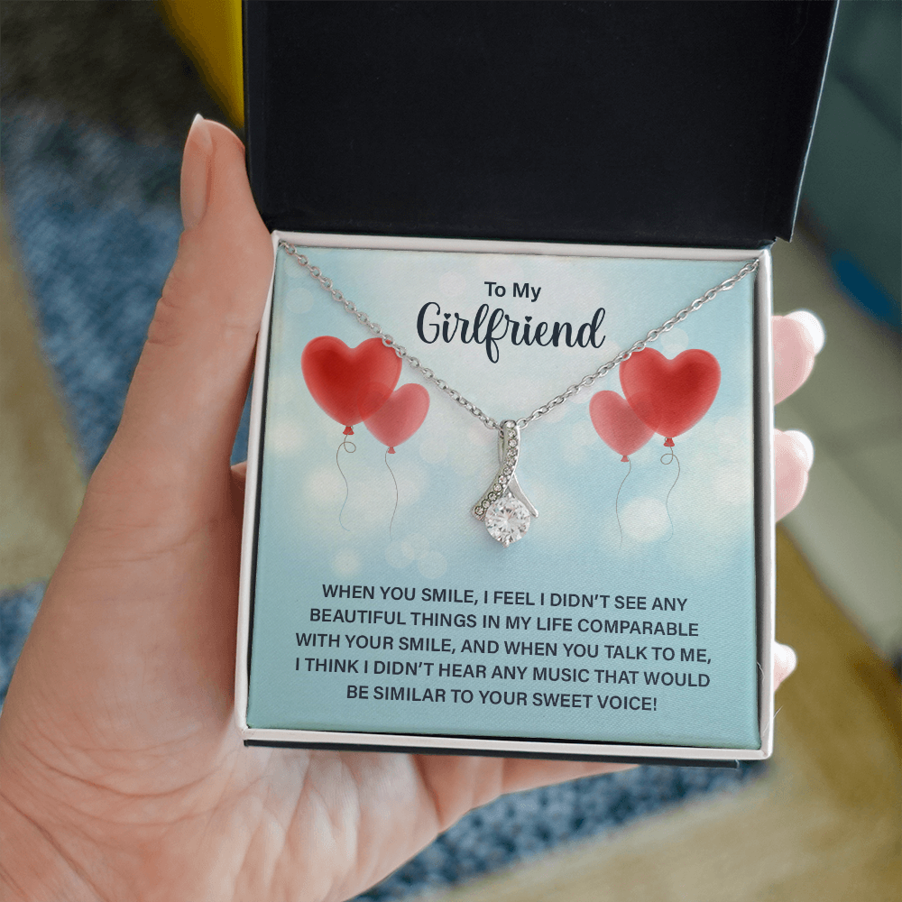Alluring Beauty Necklace:To My Girlfriend