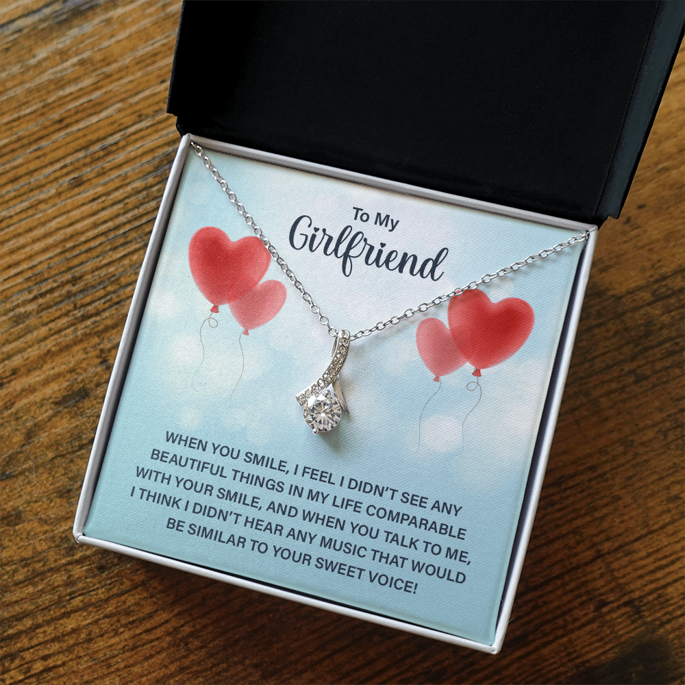 Alluring Beauty Necklace:To My Girlfriend