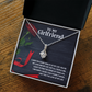 Alluring Beauty Necklace:To My Girlfriend I Love You Every Minute