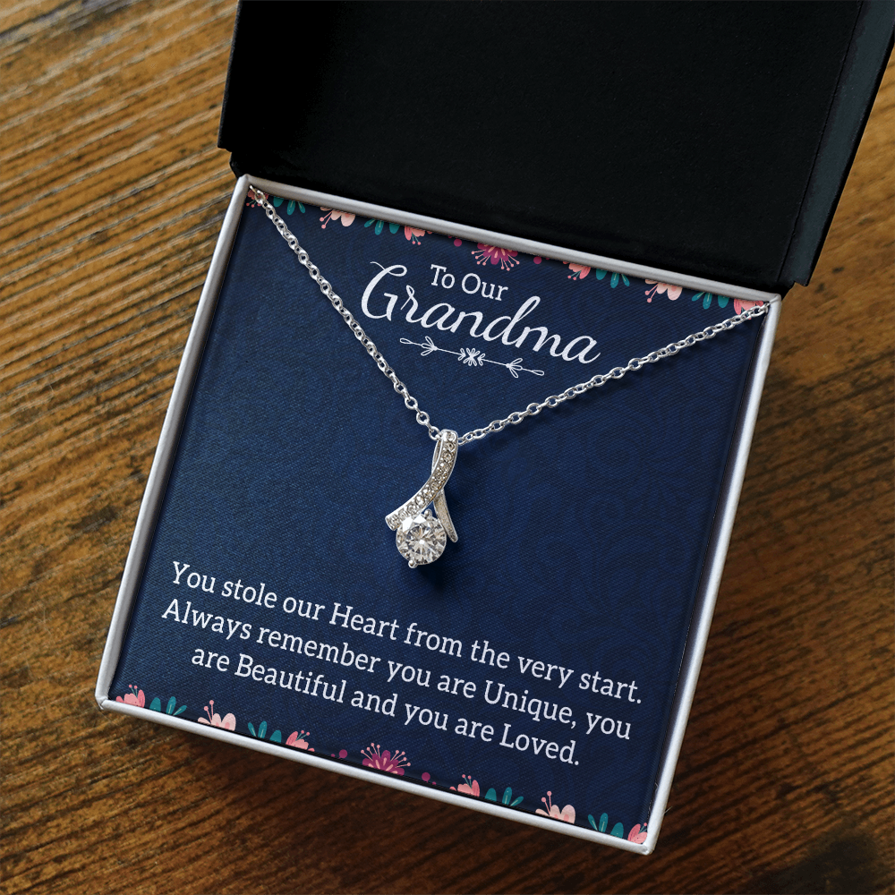 Alluring Beauty Necklace: To Our Grandma